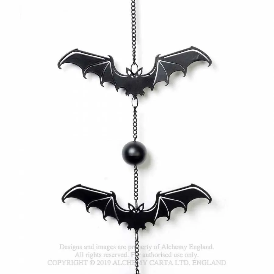 Alchemy Gothic Bat Wind Chime