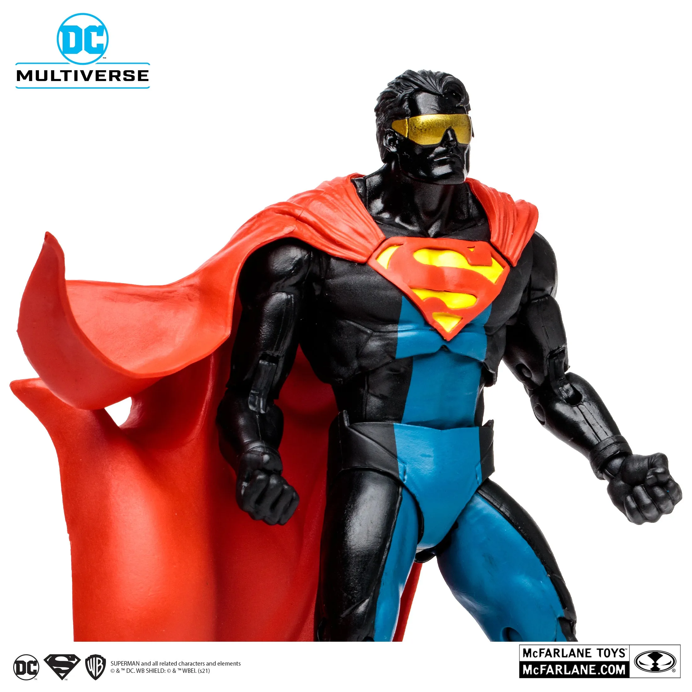 DC Multiverse Eradicator: Shock Wave (Gold Label) 7" Inch Scale Action Figure (Walmart Exclusive) - McFarlane Toys