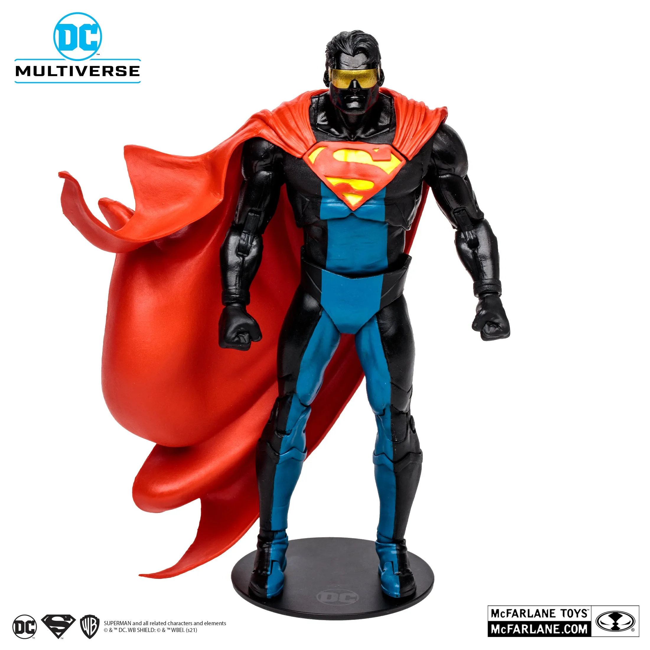 DC Multiverse Eradicator: Shock Wave (Gold Label) 7" Inch Scale Action Figure (Walmart Exclusive) - McFarlane Toys