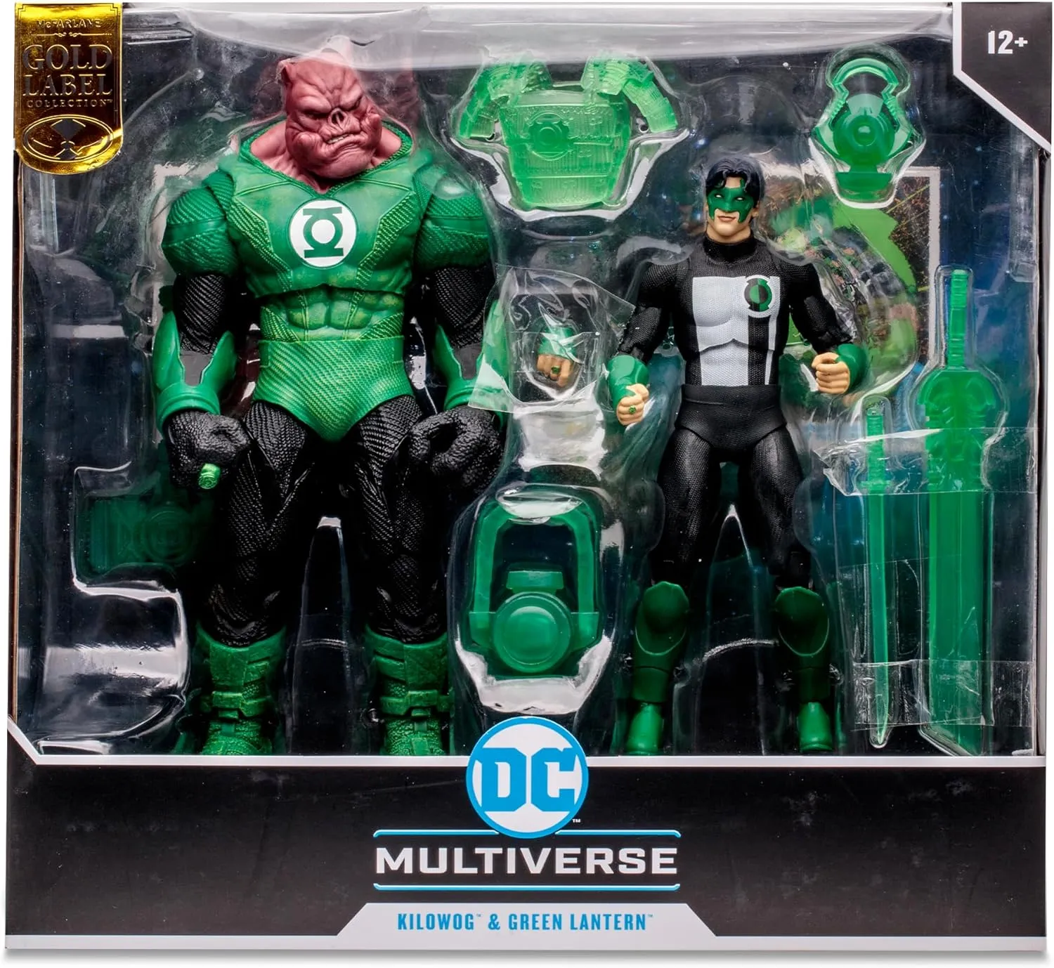 DC Multiverse Kilowog & Green Lantern (Gold Label) 2pk 7" Inch Scale Action Figures - McFarlane Toys (Amazon Exclusive)