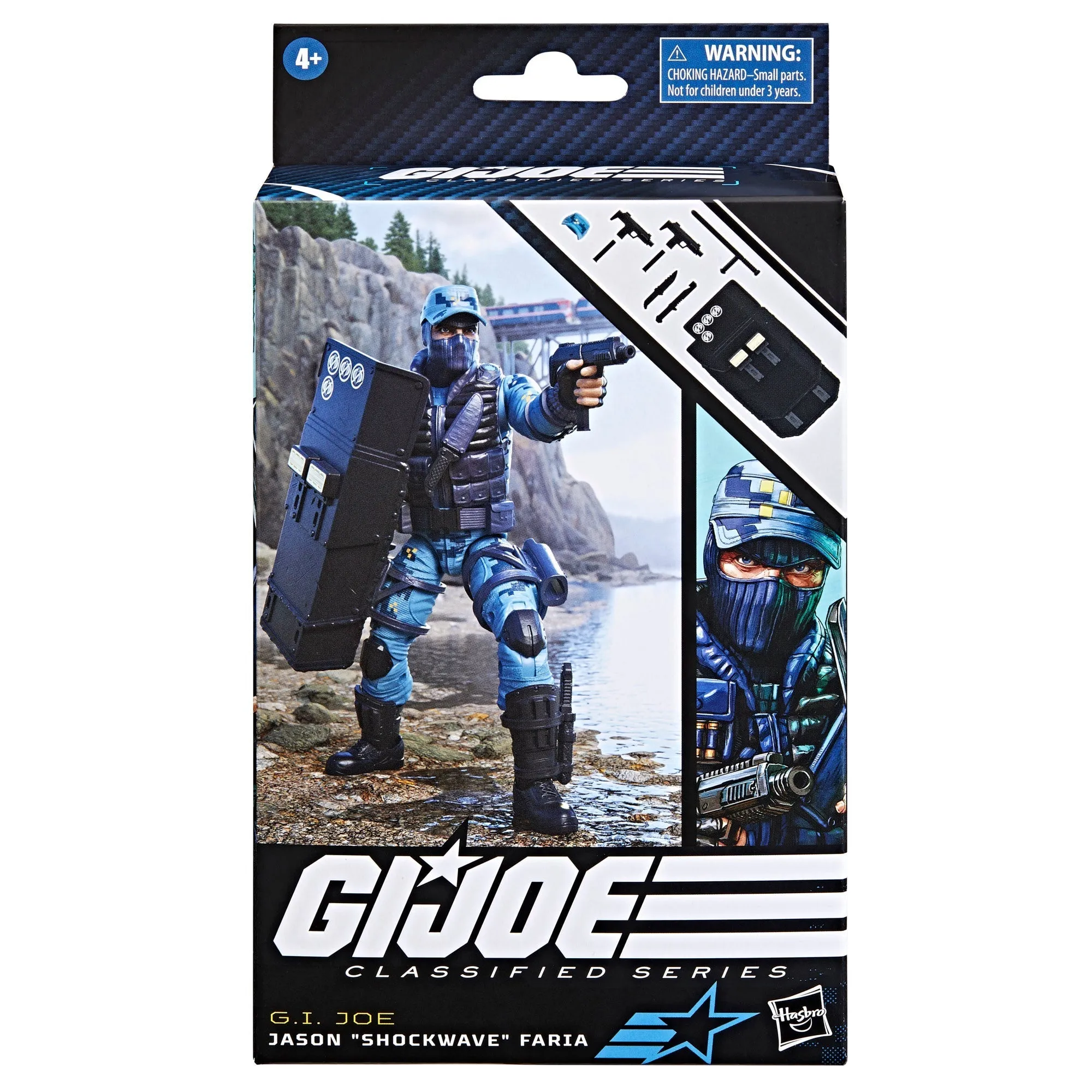 G.I. Joe Classified Series Jason “Shockwave” Faria Figure, 105