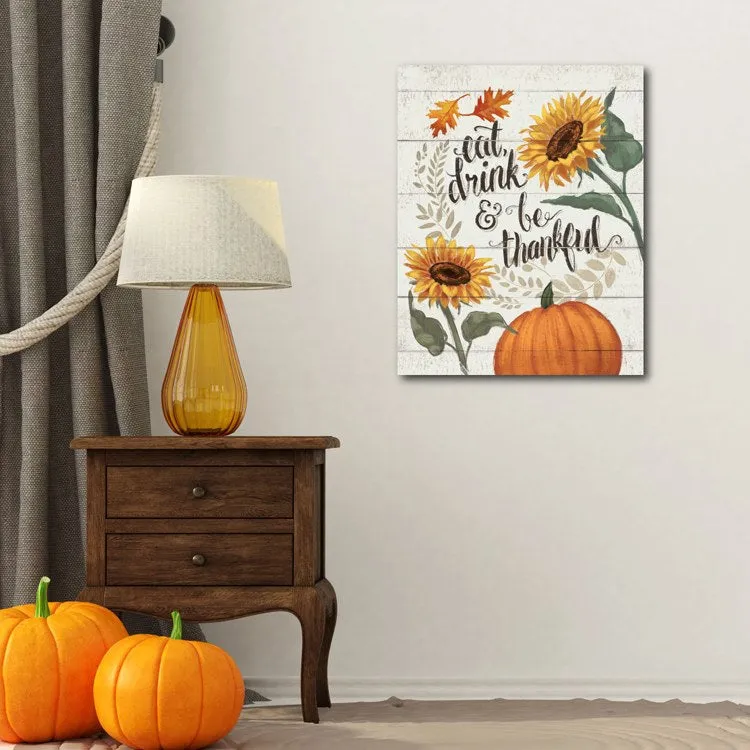 Harvest Delight II on White 30" x 40" Gallery-Wrapped Canvas Wall Art