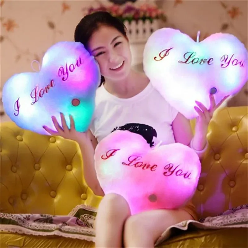 Luminous Pillow Heart Cushion