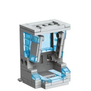 MOC  Compatible  Minifigs House Show Case & holder Set Figure Display Box DIY Figures Armor Base Plate Bracket Building Blocks toys