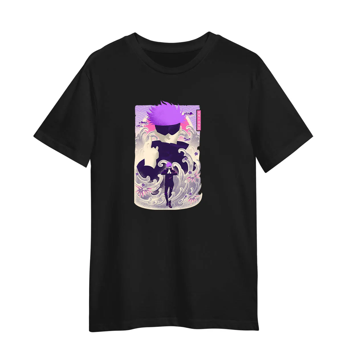 Musha Satoru Jujutsu Kaisen Anime Gojo Satoru Graphic Art Adult Unisex T-shirt