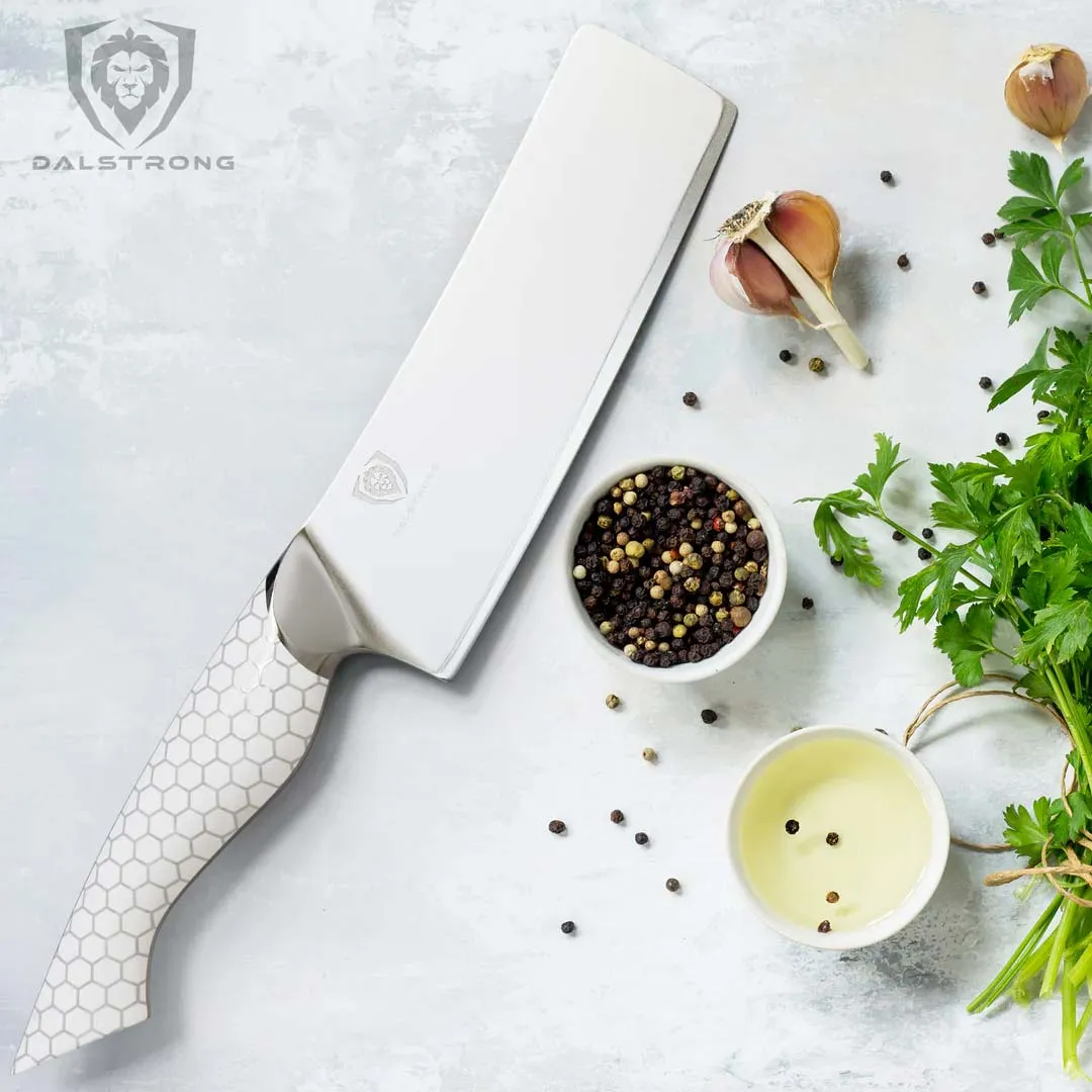 Nakiri Knife 6.5" | Frost Fire Series | NSF Certified | Dalstrong ©