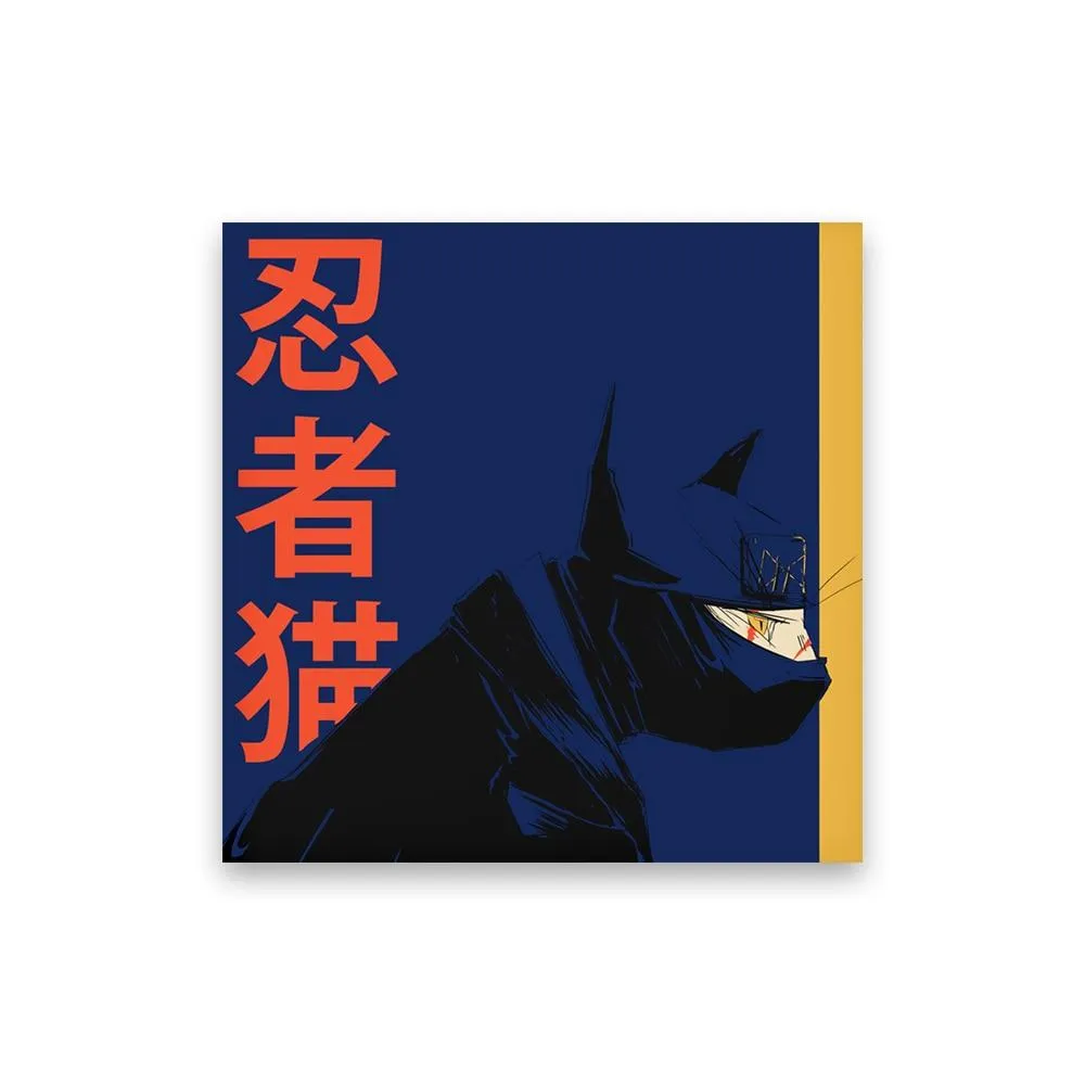 Ninja Neko In Full Ninja Suit