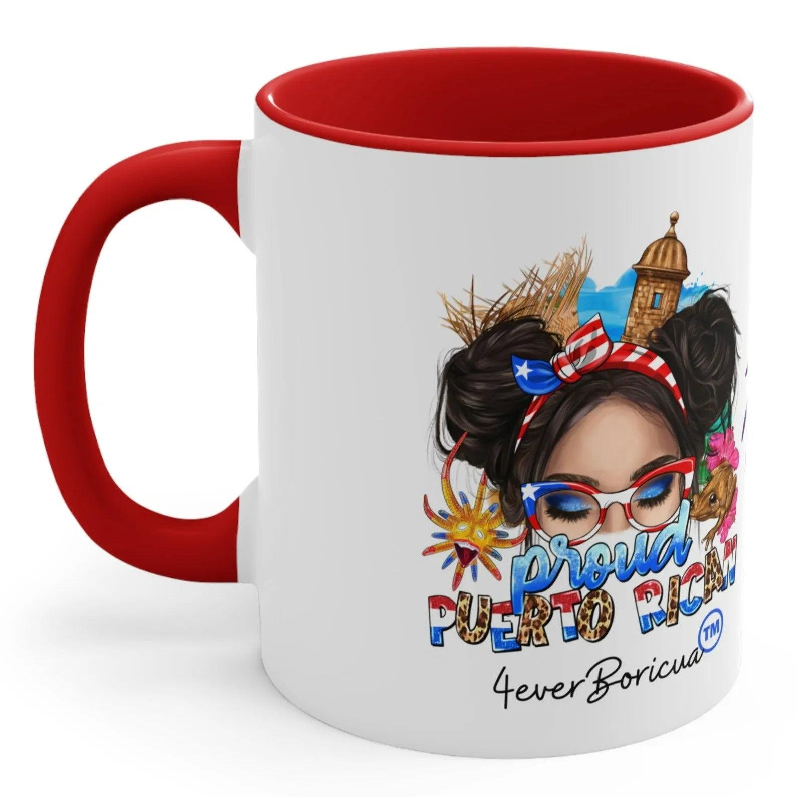 PROUD PUERTO RICAN Mug Puerto Rico Coffee Cup 4everBoricua™️
