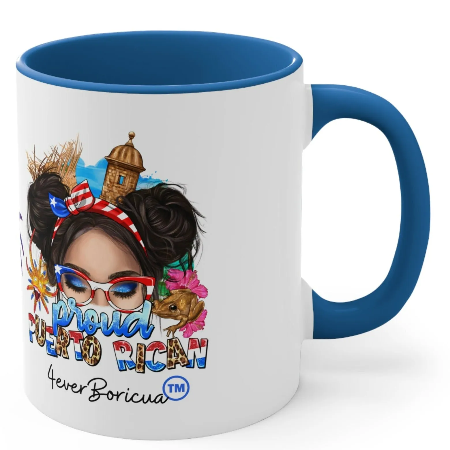 PROUD PUERTO RICAN Mug Puerto Rico Coffee Cup 4everBoricua™️